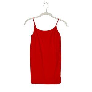 Luxe Junkie Women's Stretch Camisole Top in Red - One Size